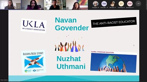 the 2nd Building Racial Literacy webinar