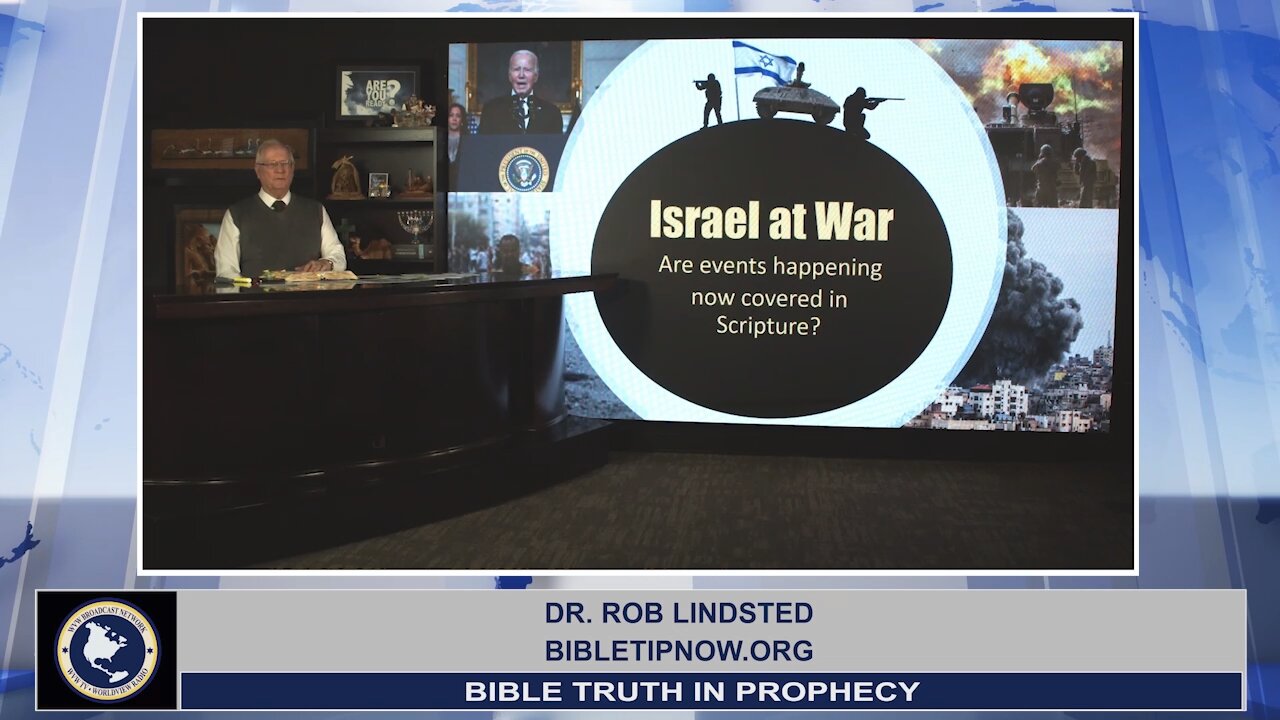 Israel At War Current Events Covered In Scripture With Dr Robert Lindsted - Part 1