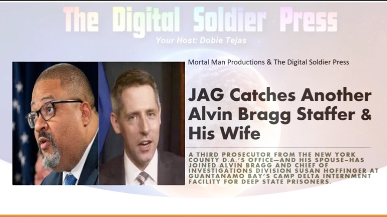 JAG Arrests An Alvin Bragg Staffer And His Wife - 7/9/24..