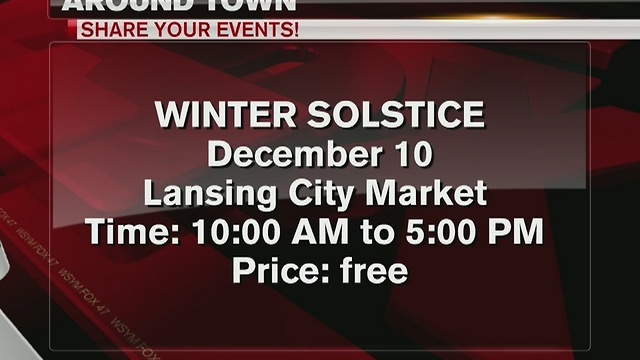 Around Town: Winter Solstice at Lansing City Market