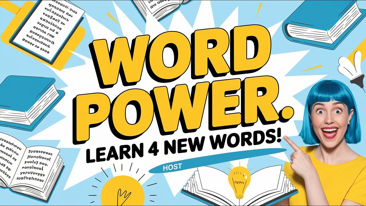 4 POWERFUL WORDS | sound smarter TODAY