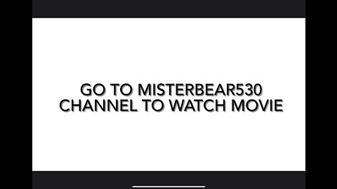 TRAILER | Mr. Bears Story coming out June 15 GO TO MISTERBEAR530 CHANNEL