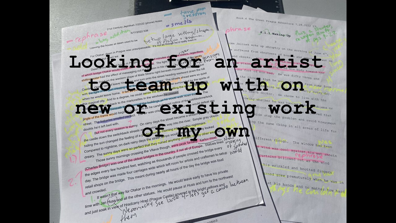Looking for an artist to Collaborate with