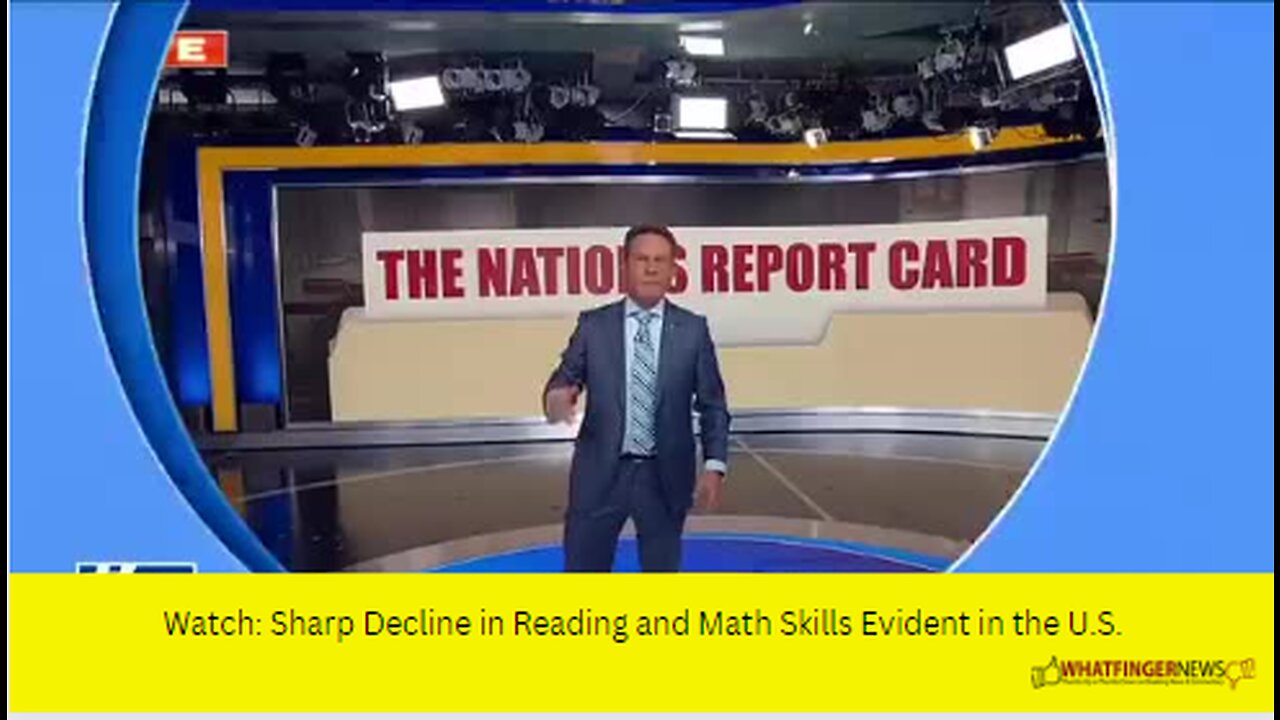 Watch: Sharp Decline in Reading and Math Skills Evident in the U.S.