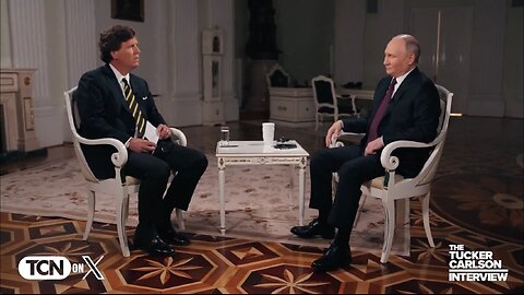 Tucker Carlson - Vladimir Putin, haastattelu suomennettuna (HD)