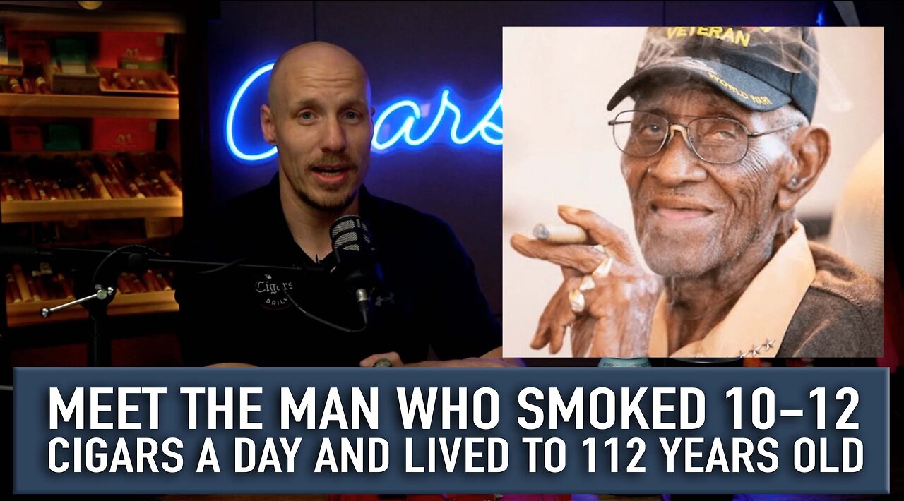 Meet the Man Who Smoked 10-12 Cigars a Day and Lived to 112 Years Old