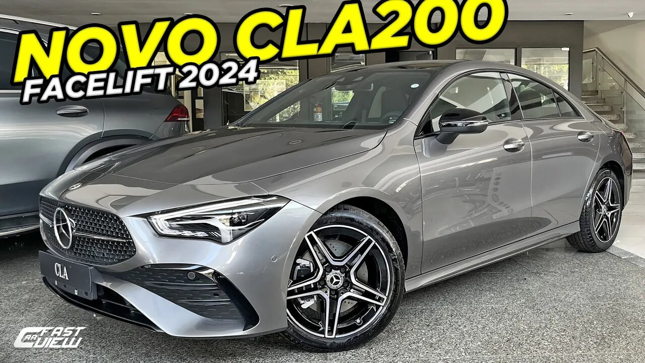 NOVO MERCEDES BENZ CLA 200 AMG LINE 2024 FACELIFT COM MOTOR DE RENAULT É MELHOR QUE BMW 320?