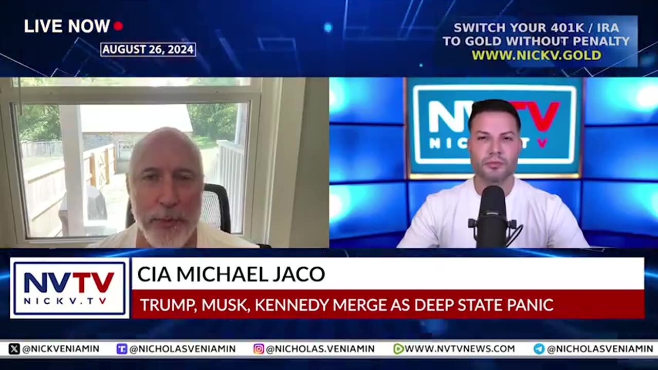 Michael Jaco Discusses Trump, Musk, Kennedy Merge As Deep State Panic with Nicholas Veniamin