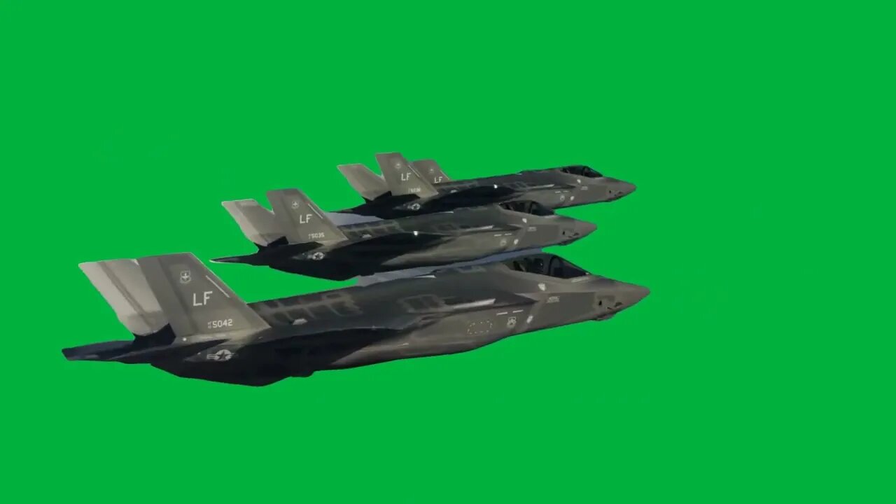 F35 GREEN SCREEN EFFECTS/ELEMENTS