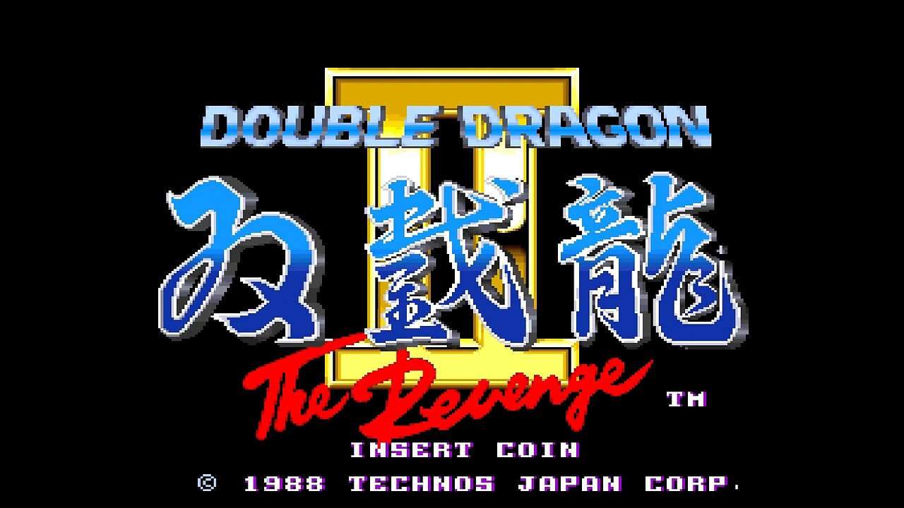Double Dragon 2 arcade 2 players