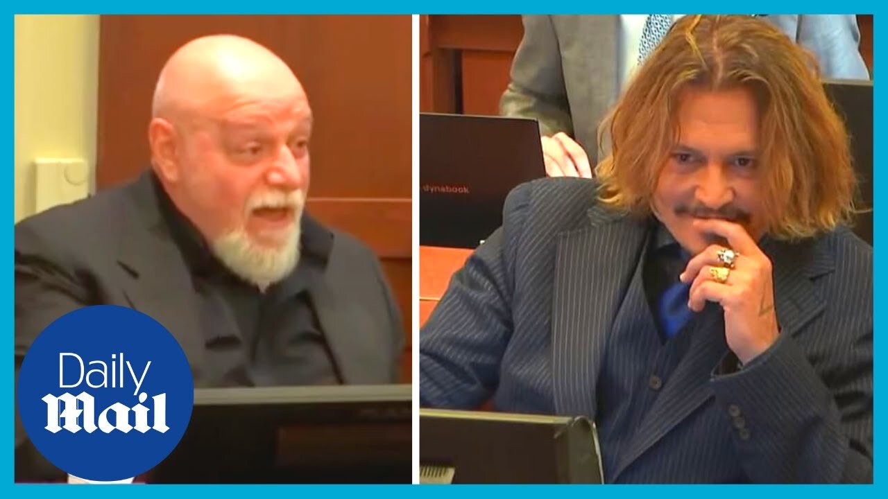 Johnny Depp Amber Heard trial - Depps friend makes court laugh