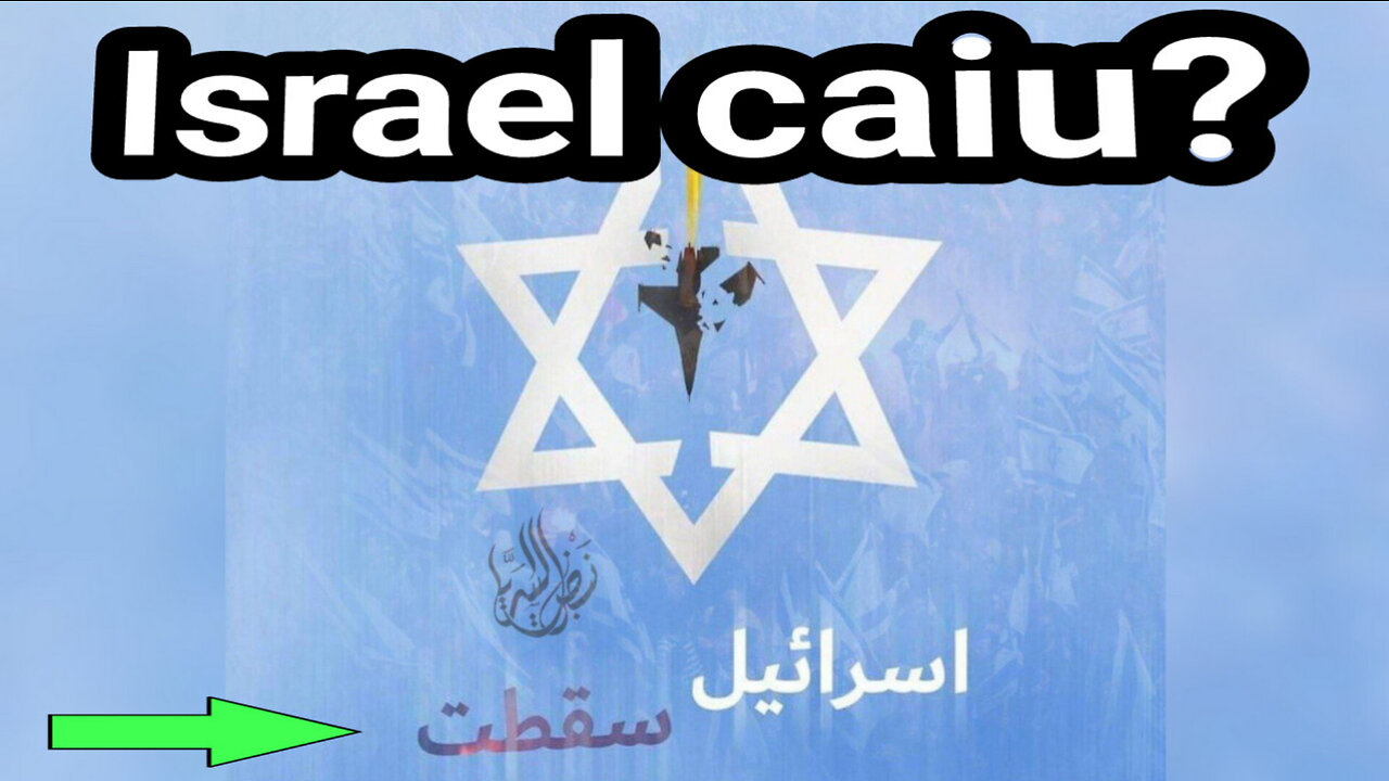🚨URGENTE: CAOS EM ISRAEL