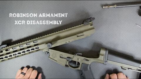 Robinson Armament XCR disassembly