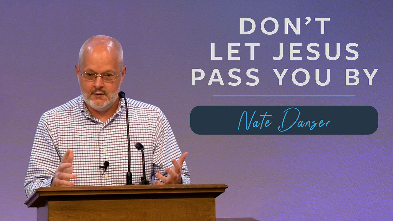 Don't Let Jesus Pass You By | Luke 24:13-35