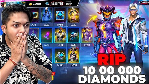 RIP 2 Lakhs Diamonds In New Booyah Pass 🤯🤯🤯 Rare Bundle Garena Free Fire