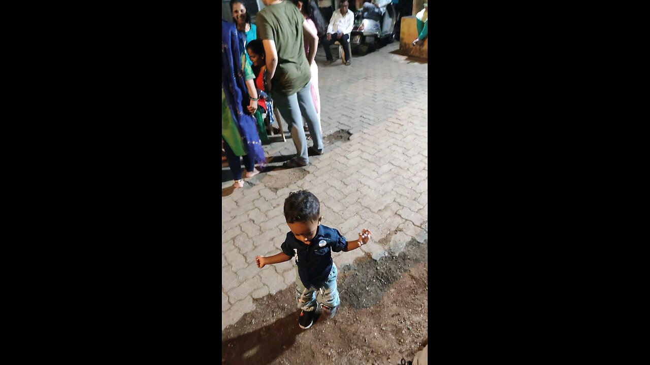 little gonu Navratri dance 3