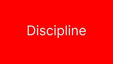 my discipline 365 days challenge