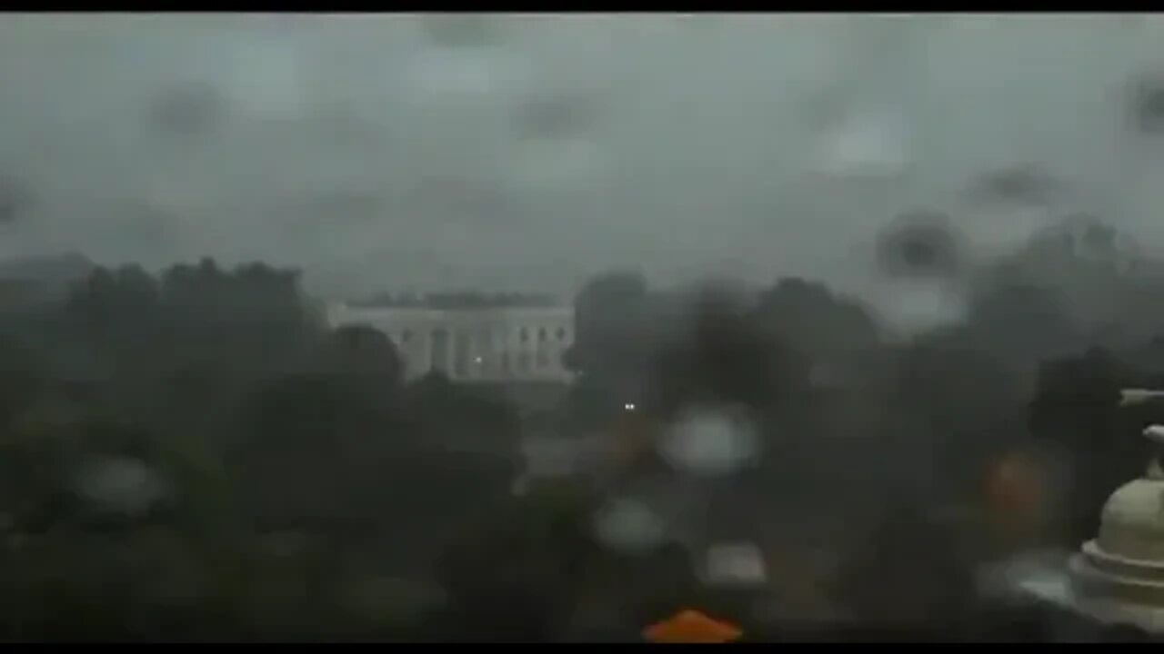 Live White House Lightning Strike