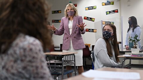 First Lady Jill Biden Heads Back To The Classroom