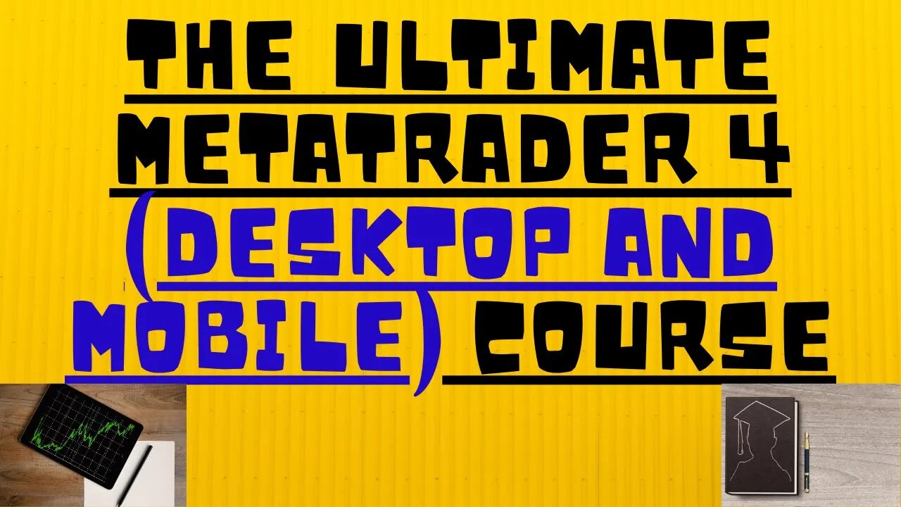 The Ultimate MetaTrader 4 (Desktop and Mobile) Course which they charge for