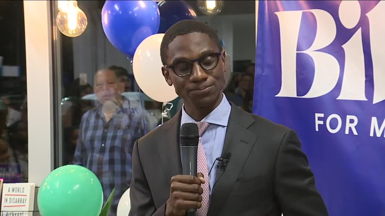 Bibb, Kelley speak supporters as they close in on primary victories for Clevleand mayor