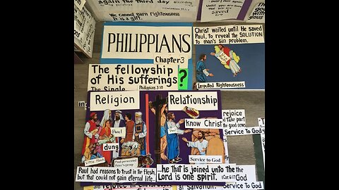 Philippians Chapter 3 - Marianne Manley