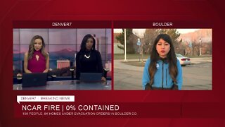 NCAR Fire update: Sunday should bring calmer winds for firefighters