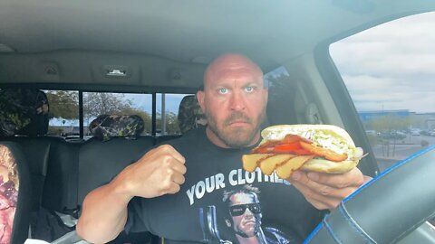 Ryback No Butcher Vegan Sandwich Food Review - Feeding Time Healthy Eats LIVE