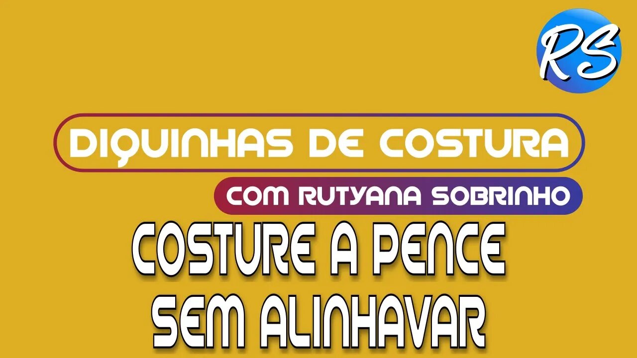 Costure a Pence Sem Alinhavar - DEP 90