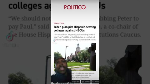 Biden playing minorities against each other