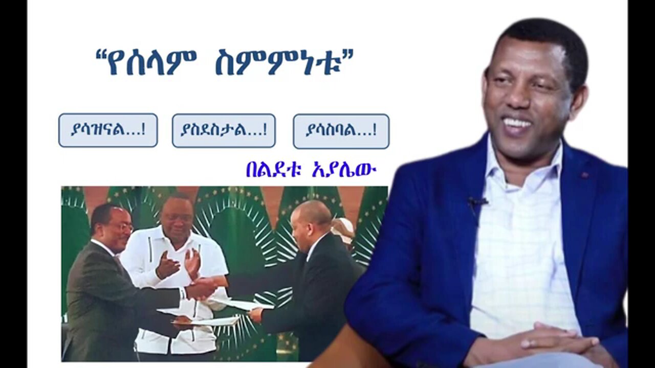 "የሰላም ስምምነቱ ያሳዝናል፤ ያስደስታል፤ ያሳስባል" - ልደቱ አያሌው