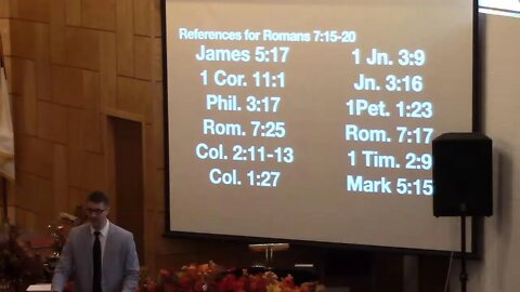 Romans 7:15-20 (Oct. 3rd, 2021) Sunday School