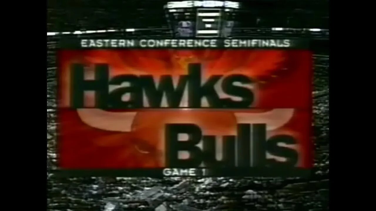 1997-05-06 ECSF Game 1 Atlanta Hawks vs Chicago Bulls