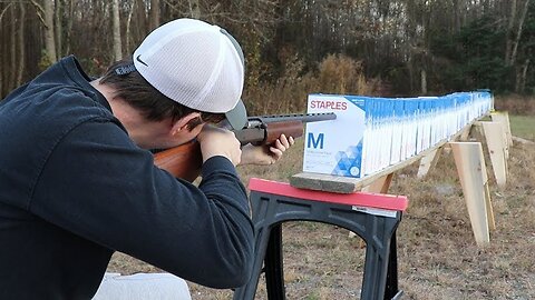 Can 100,000 Pieces Of Paper Stop A Bullet?