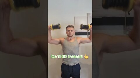 How NOT to warm up your shoulders #delts #warmup #supplements #gains #gym #gymtips #shorts #viral