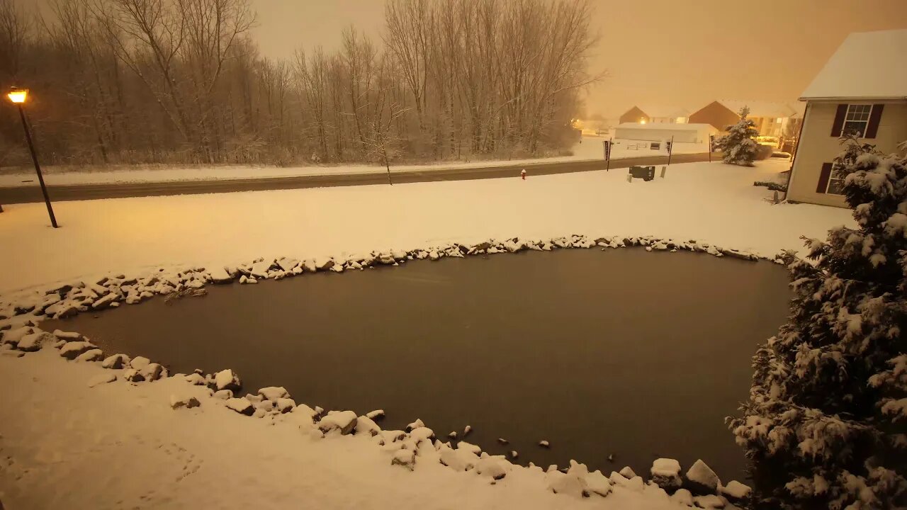 Snowfall Timelapse