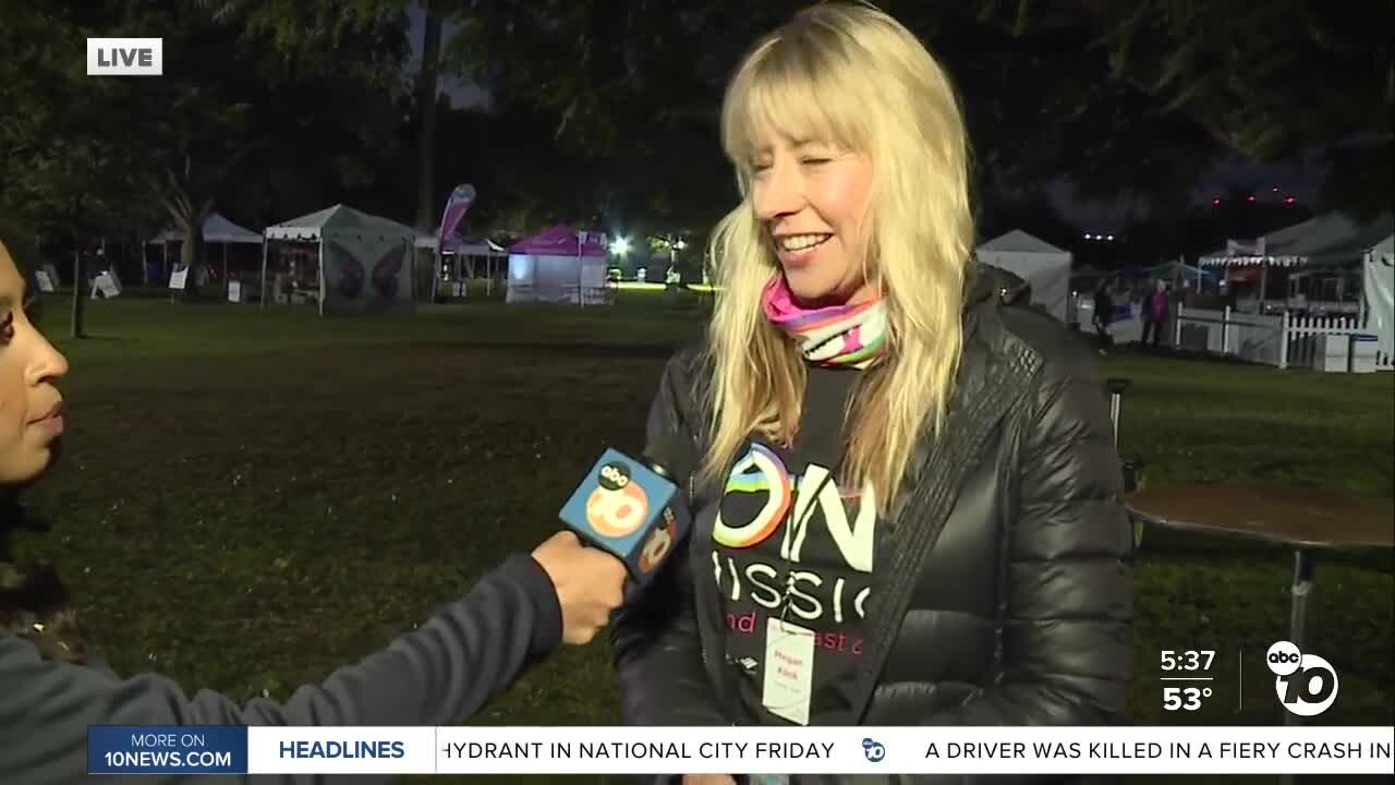 Breast cancer awareness raised in Balboa Park