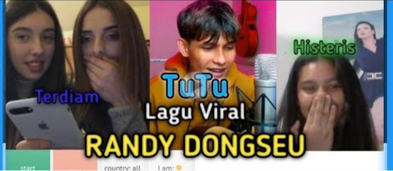 RANDY DONGSEU MENYANYI LAGU TUTU VIRAL || OME TV SINGING REACTION