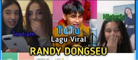 RANDY DONGSEU MENYANYI LAGU TUTU VIRAL || OME TV SINGING REACTION