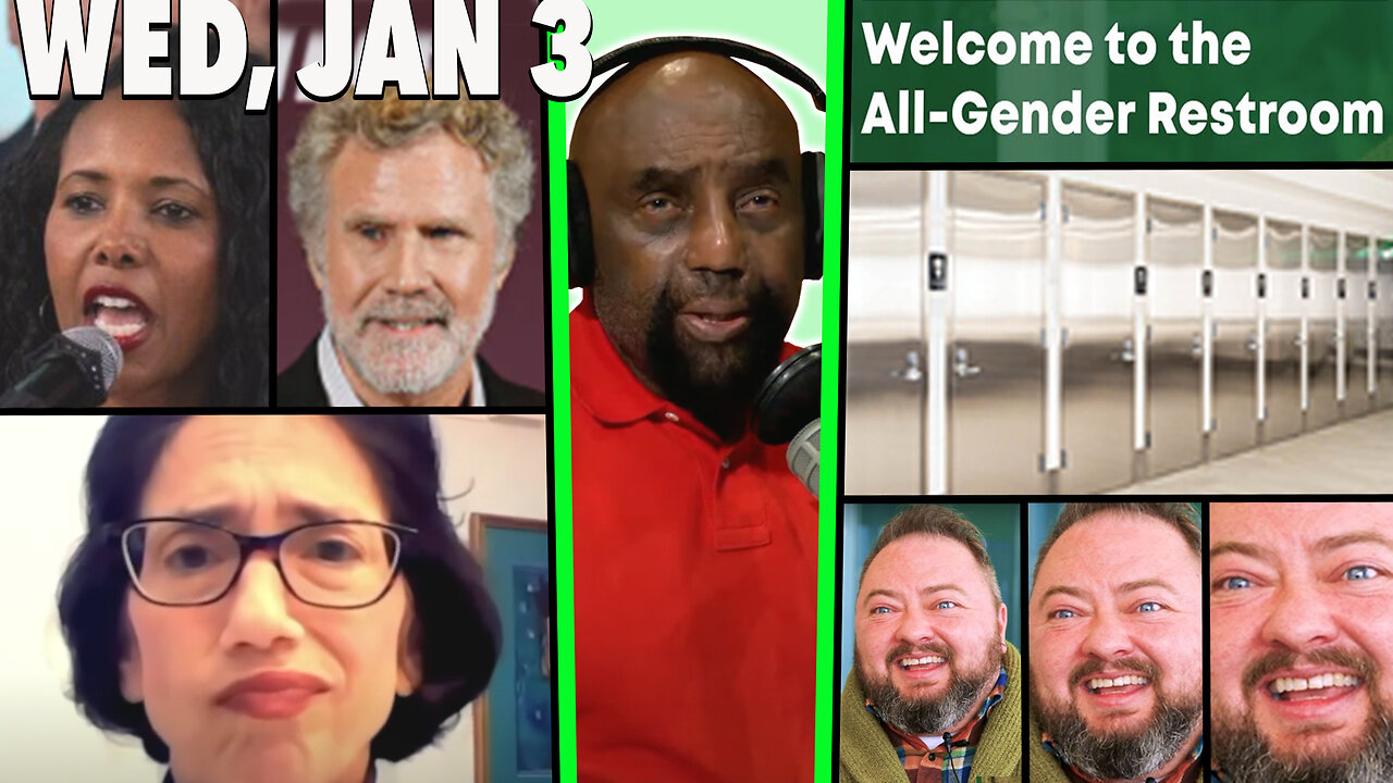 Bathrooms; Mazi Pilip; Will Farrell; Conservative Calendar; Females in Charge | JLP SHOW (1/3/24)