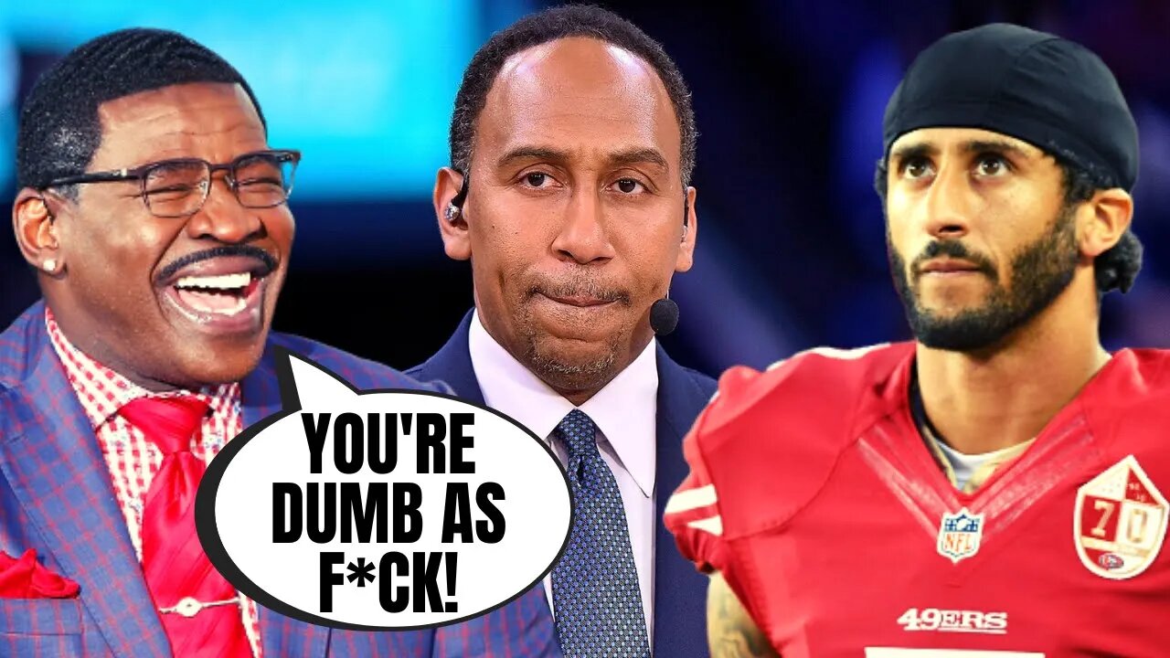 Stephen A Smith Gets DESTROYED By Michael Irvin For Suggesting Cowboy Sign Colin Kaepernick