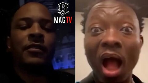 T.I. Addresses Getting Boo'd On Stage With Michael Blackson! 😱