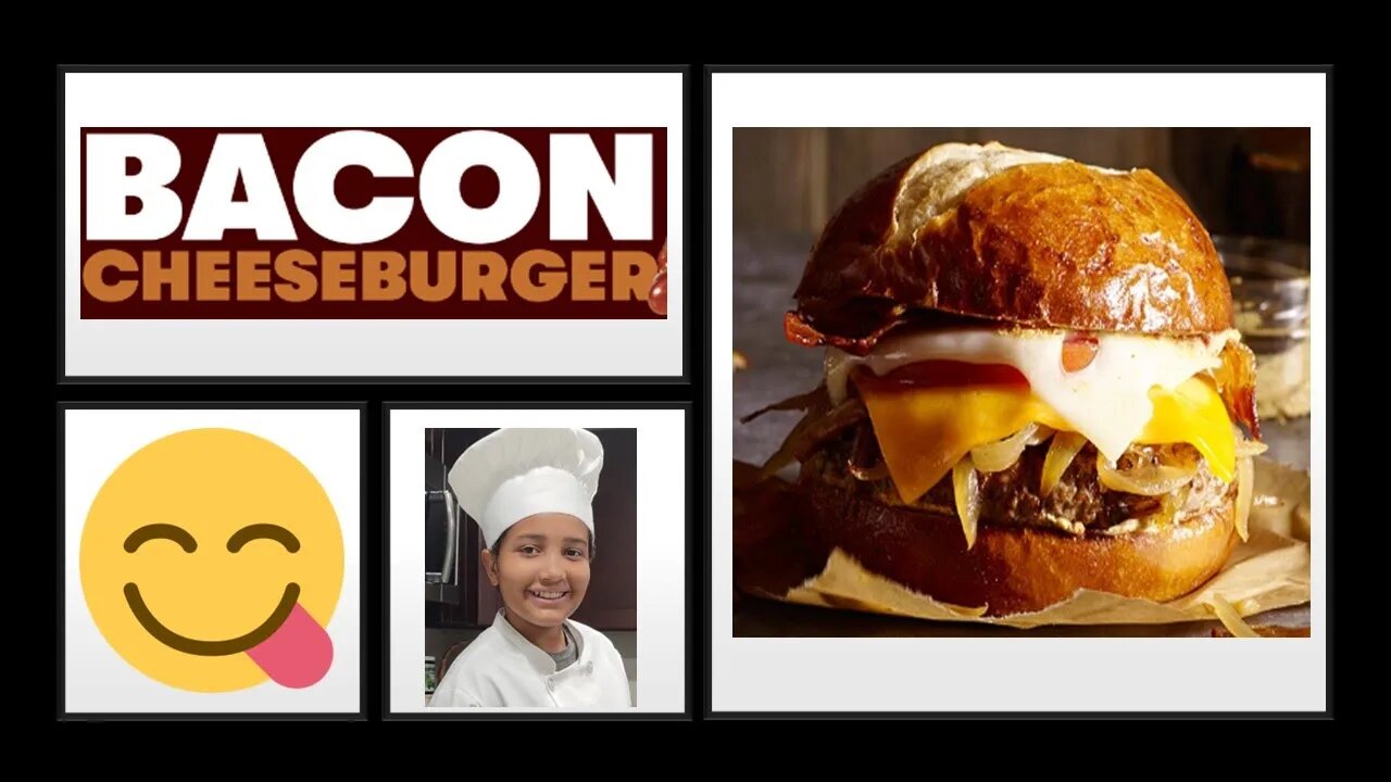 ๐๐Delicious Bacon Cheeseburger ๐๐