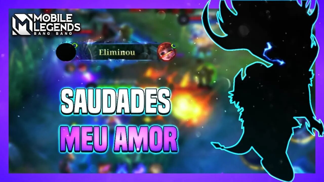 MATEI A SAUDADE DE JOGAR COM ELA | MELHOR ASSASSINA | Mobile Legends