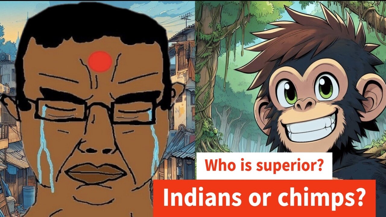 Who is superior? Chimps or Indians?