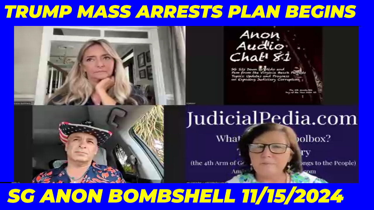 SG ANON HUGE INTEL 11/16/2024 💥 TRUMP MASS ARRESTS PLAN BEGINS 💥 PHIL GODLEWSKI 💥 X22 REPORT