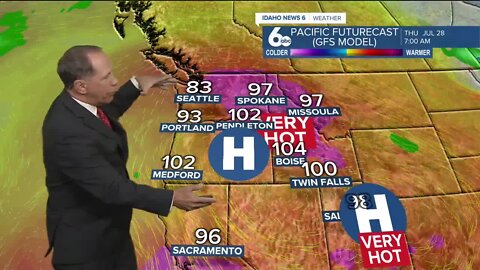 Scott Dorval's Idaho News 6 Forecast - Monday 7/18/22