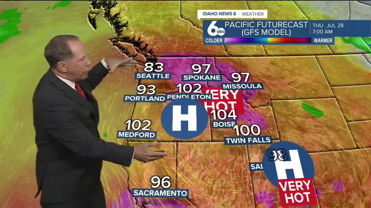 Scott Dorval's Idaho News 6 Forecast - Monday 7/18/22