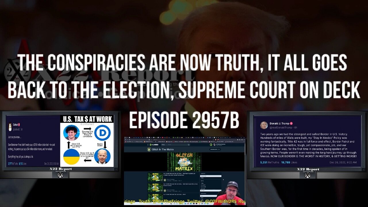 X22 Report: The Conspiracies Are Now Truth,It All Goes Back To The Election + On The Fringe | EP693c