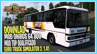 MOD GRÁTIS ONIBUS G4 800 EURO TRUCK SIMULATOR 2 VERSÃO 1.41